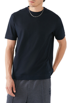 EA Logo Jacquard Jersey T-Shirt